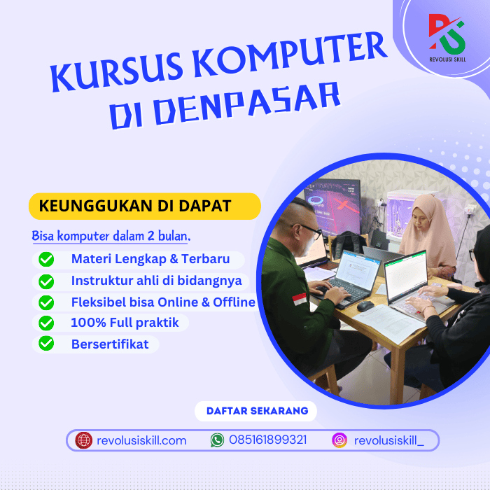 Kursus Komputer di Denpasar