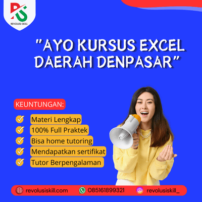 Kursus Excel Daerah Denpasar